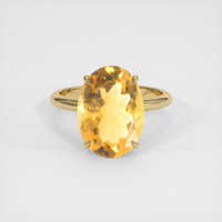 5.59 Ct. Gemstone Ring, 14K Yellow Gold 1