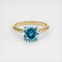 3.38 Ct. Gemstone Ring, 14K Yellow Gold 1