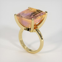 21.99 Ct. Gemstone Ring, 14K Yellow Gold 2