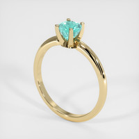 0.67 Ct. Gemstone Ring, 14K Yellow Gold 2