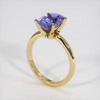 3.79 Ct. Gemstone Ring, 14K Yellow Gold 2