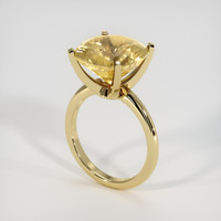 6.57 Ct. Gemstone Ring, 14K Yellow Gold 2