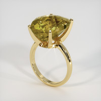 12.07 Ct. Gemstone Ring, 14K Yellow Gold 2