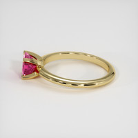 0.81 Ct. Gemstone Ring, 14K Yellow Gold 4