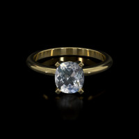 1.18 Ct. Gemstone Ring, 14K Yellow Gold 1