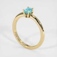 0.31 Ct. Gemstone Ring, 14K Yellow Gold 2