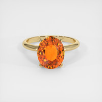 6.15 Ct. Gemstone Ring, 14K Yellow Gold 1