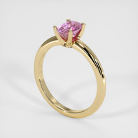 1.08 Ct. Sapphire Ring, 14K Yellow Gold 2