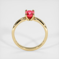 1.02 Ct. Ruby Ring, 14K Yellow Gold 3