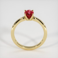 1.01 Ct. Ruby Ring, 14K Yellow Gold 3