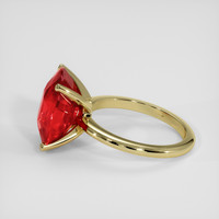 10.08 Ct. Ruby Ring, 14K Yellow Gold 4