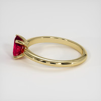 1.07 Ct. Ruby Ring, 14K Yellow Gold 4