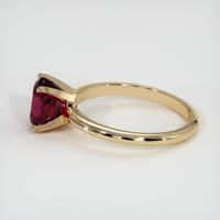 2.02 Ct. Ruby Ring, 14K Yellow Gold 4