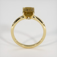 2.53 Ct. Brown Sapphire Ring, 14K Yellow Gold 3