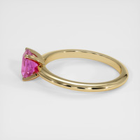 1.40 Ct. Sapphire Ring, 14K Yellow Gold 4