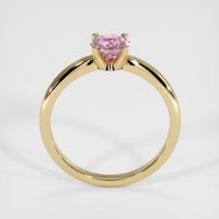 0.94 Ct. Pink Sapphire Ring, 14K Yellow Gold 3