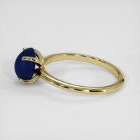 2.95 Ct. Blue Sapphire Ring, 14K Yellow Gold 4
