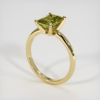 2.11 Ct. Sapphire Ring, 14K Yellow Gold 2