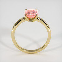1.68 Ct. Padparadscha Sapphire Ring, 14K Yellow Gold 3