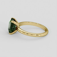 3.18 Ct. Bi Color Sapphire Ring, 14K Yellow Gold 4