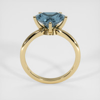 3.44 Ct. Sapphire Ring, 14K Yellow Gold 3