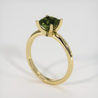 1.30 Ct. Sapphire Ring, 14K Yellow Gold 2