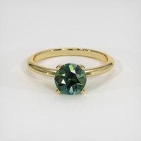 1.55 Ct. Sapphire Ring, 14K Yellow Gold 1