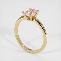 1.57 Ct. Padparadscha Sapphire Ring, 14K Yellow Gold 2