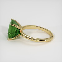 5.05 Ct. Green Sapphire Ring, 14K Yellow Gold 4