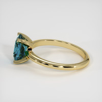 2.28 Ct. Sapphire Ring, 14K Yellow Gold 4