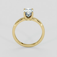 2.14 Ct. Bi Color / Parti Sapphire Ring, 14K Yellow Gold 3
