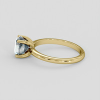 2.14 Ct. Bi Color / Parti Sapphire Ring, 14K Yellow Gold 4