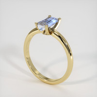 1.40 Ct. Sapphire Ring, 14K Yellow Gold 2