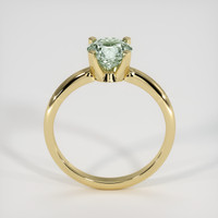 1.46 Ct. Green Sapphire Ring, 14K Yellow Gold 3