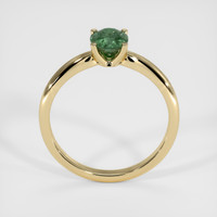 1.06 Ct. Green Sapphire Ring, 14K Yellow Gold 3