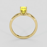 1.29 Ct. Yellow Sapphire Ring, 14K Yellow Gold 3