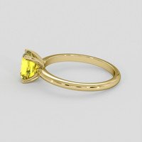 1.29 Ct. Yellow Sapphire Ring, 14K Yellow Gold 4