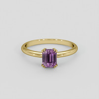 1.33 Ct. Color Change Sapphire Ring, 14K Yellow Gold 1
