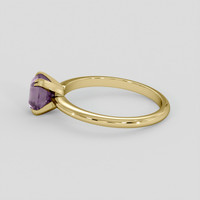 1.33 Ct. Color Change Sapphire Ring, 14K Yellow Gold 4