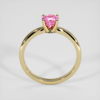 1.16 Ct. Pink Sapphire Ring, 14K Yellow Gold 3