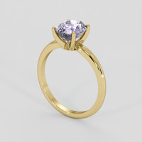 2.23 Ct. Purple Sapphire Ring, 14K Yellow Gold 2