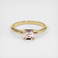 0.56 Ct. Sapphire Ring, 14K Yellow Gold 1