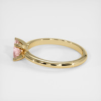 0.56 Ct. Sapphire Ring, 14K Yellow Gold 4