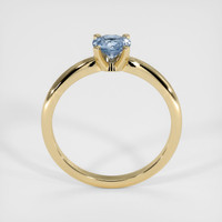 0.74 Ct. Sapphire Ring, 14K Yellow Gold 3