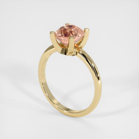 2.33 Ct. Sapphire Ring, 14K Yellow Gold 2