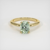1.74 Ct. Sapphire Ring, 14K Yellow Gold 1