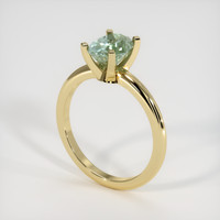 1.74 Ct. Sapphire Ring, 14K Yellow Gold 2