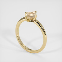 1.06 Ct. Sapphire Ring, 14K Yellow Gold 2