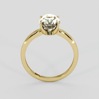 4.16 Ct. Bi Color Sapphire Ring, 14K Yellow Gold 3