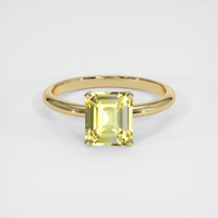 2.24 Ct. Yellow Sapphire Ring, 14K Yellow Gold 1